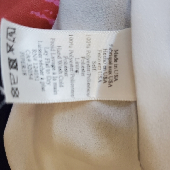 Pim & Larkin Floral Striped 3/4 sleeve Dress Sz. L - Picture 7 of 8